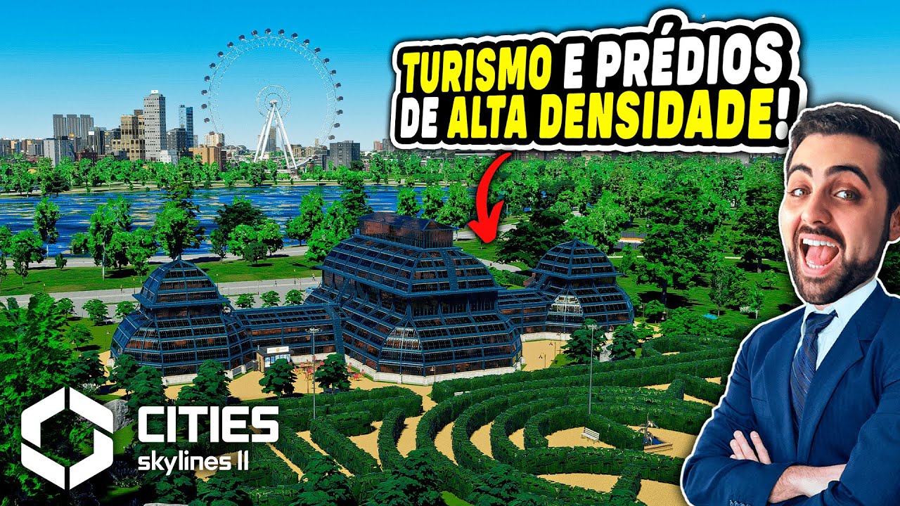 🎡 INCENTIVO AO TURISMO E MELHORIAS PRA POPULAÇÃO! 🏢 EP 11 | Cities Skylines 2 | Gameplay PT BR ⭐