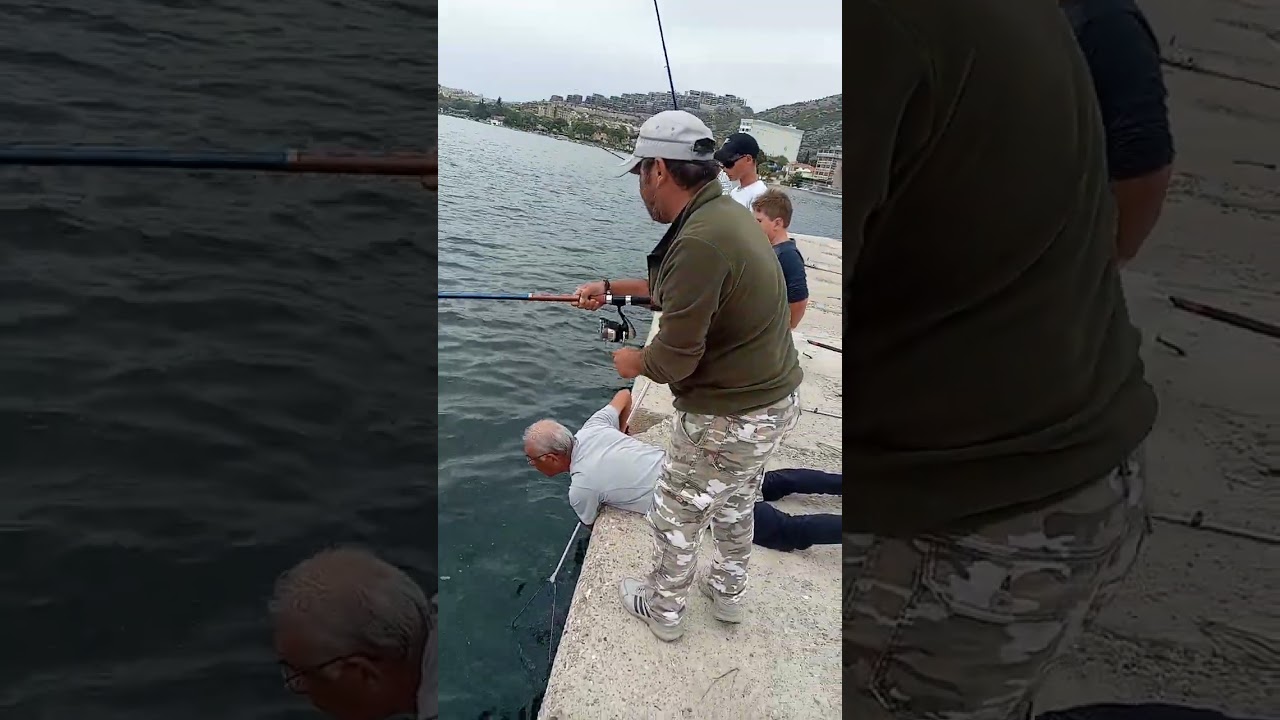 Kuşadası Kıyıdan Lambuka Avı