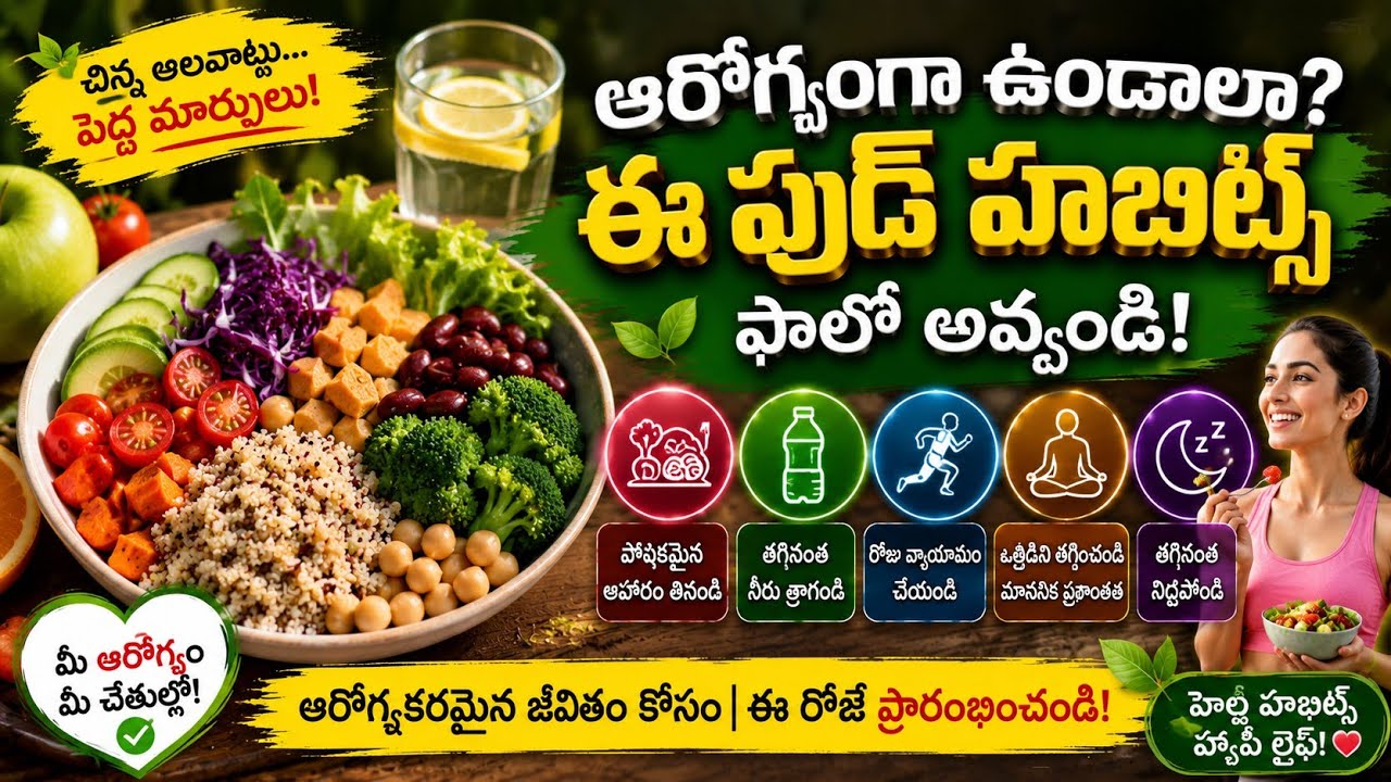 Healthy Food Habits That Change Your Life | Eat Clean Stay Fit