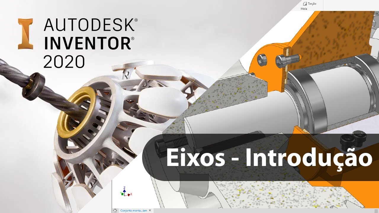 Autodesk Inventor - Eixos - Introdução