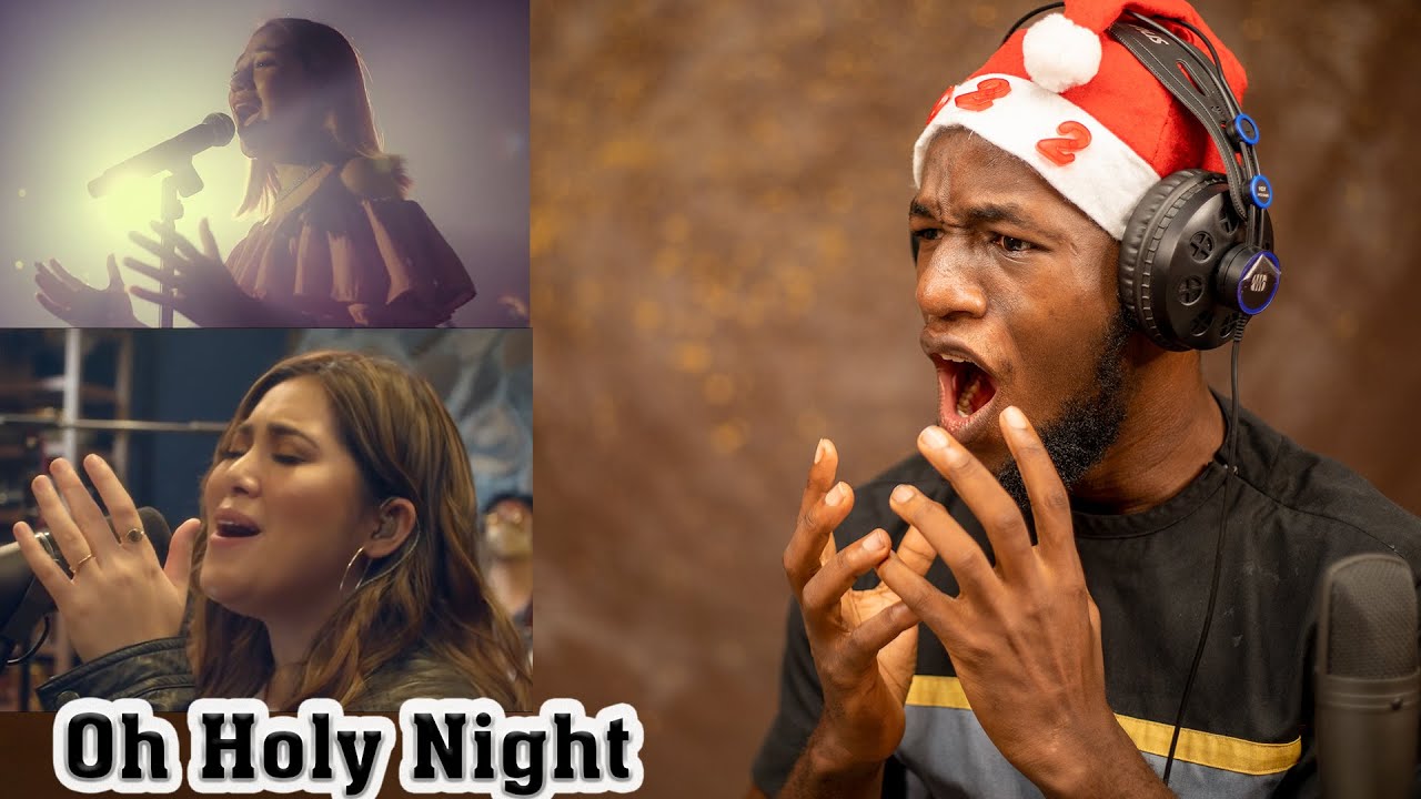 2 SINGERS ONE SONG MORISSETTE AMON AND MOIRA DELA TORRE PERFORMING Oh Holy Night REACTION!!!