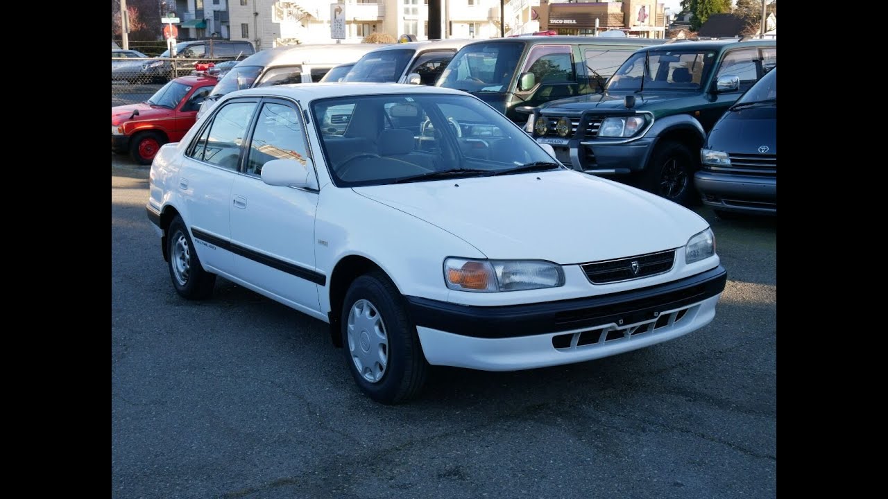 1996 TOYOTA COROLLA 4WD DIESEL MT5  RHD JDM
