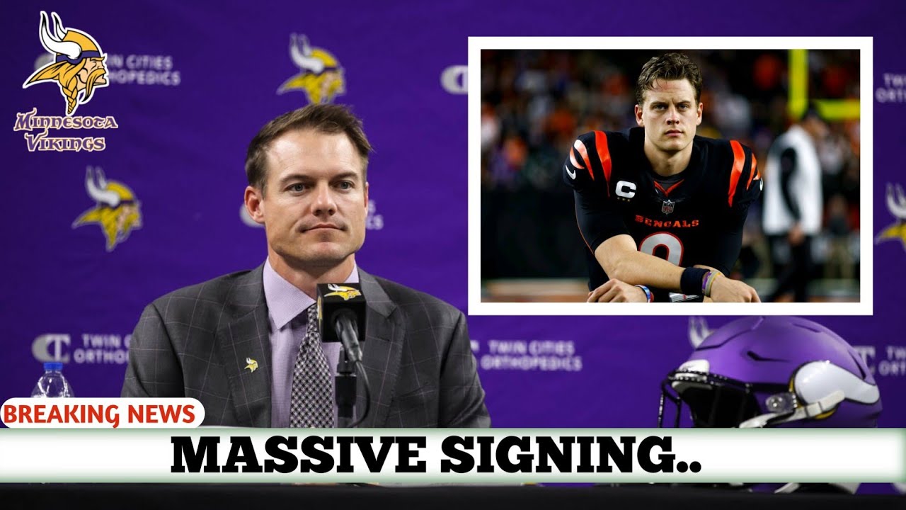 THE MOST EXCITING FREE AGENT SIGNING IN VIKINGS HISTORY IS ABOUT TO HAPPEN - AND IT'S BASICALLY
