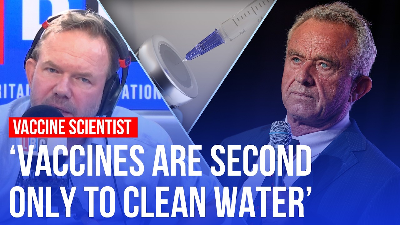 Vaccine scientist warns of fallout after RFK Jr kills mRNA funding | LBC