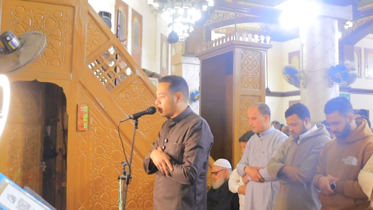 من مسجد عزبة الحاج محمد الشيخ رمضان الطوخى