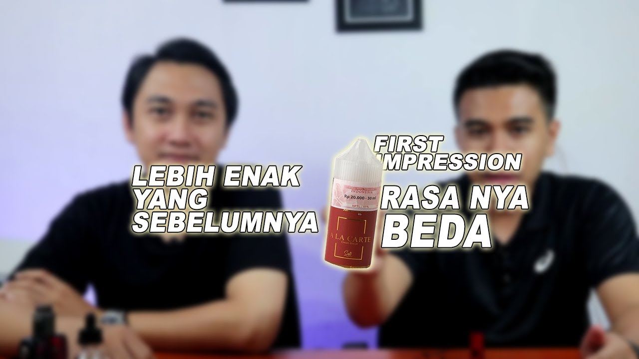 A La Carte Cream Biscuit Salt - Rasa nya sedikit berbeda