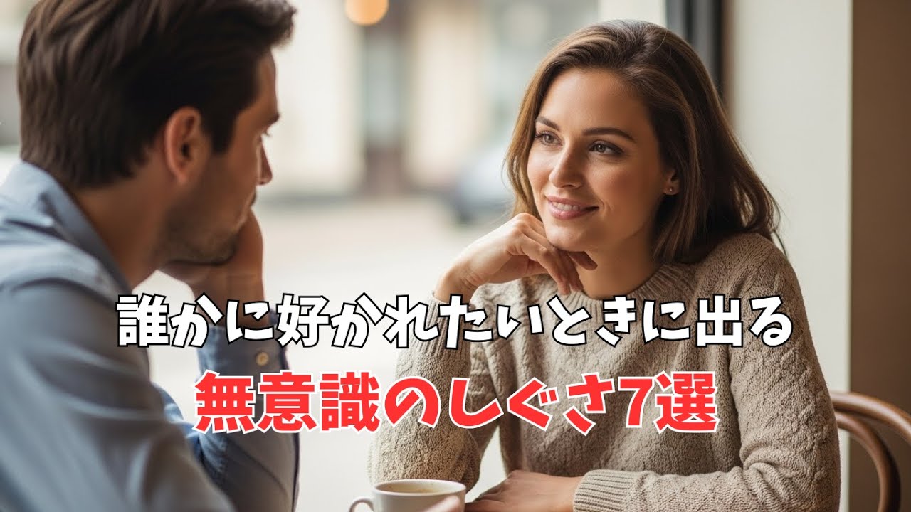 【行動心理学】実はバレてる？好かれたい気持ちが出るしぐさ