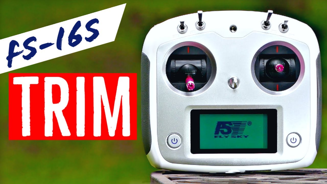 ХУДШИЙ TRIM? 🥴 Как использовать TRIM на FlySky FS-i6S