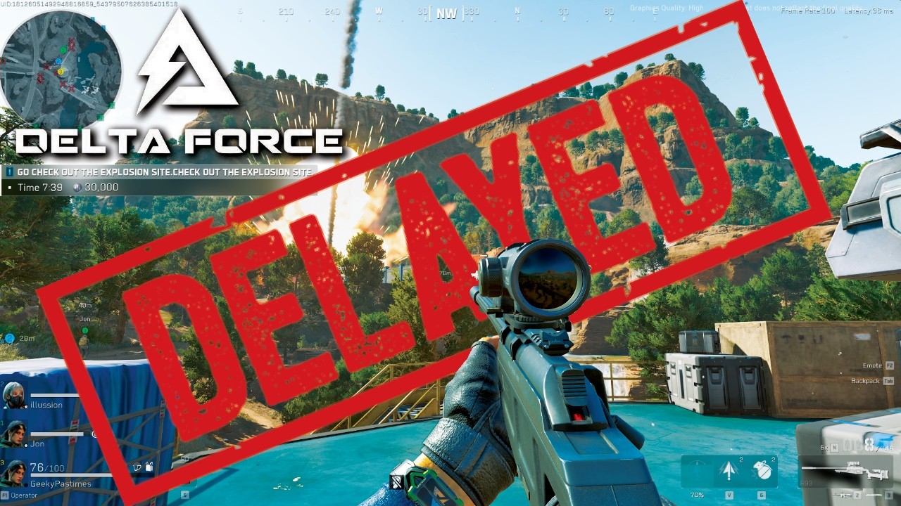 The Delta Force Hawk Ops Playtest is DELAYED