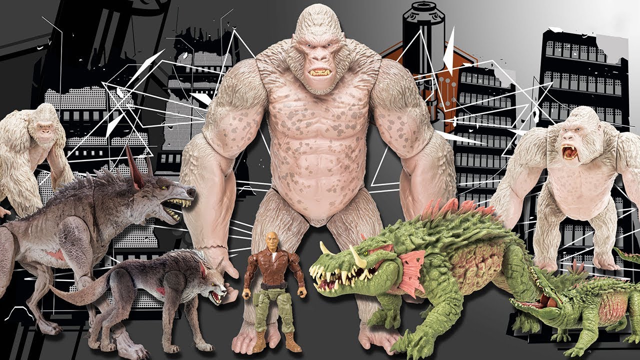 Rampage Movie Toys (Lanard Toys)