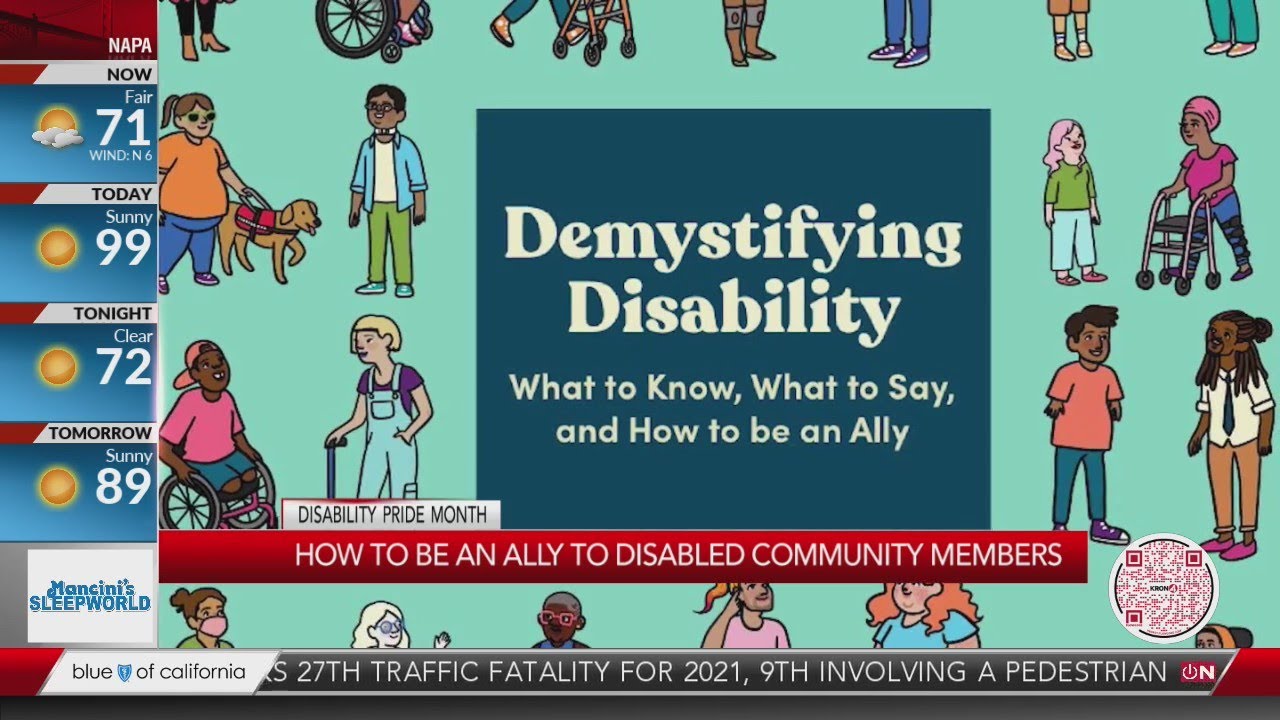 Becoming a better ally during Disability Pride Month