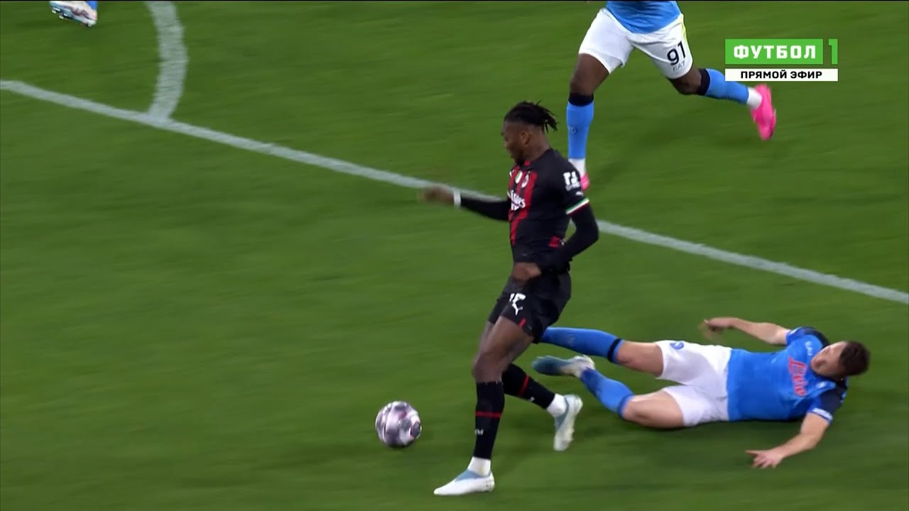 Rafael Leao vs Napoli Showing his Class 2023 HD Away UCL