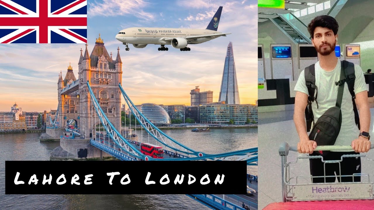 Pakistan To London Uk | First International Flight | Heathrow Airport | Lahore To London
