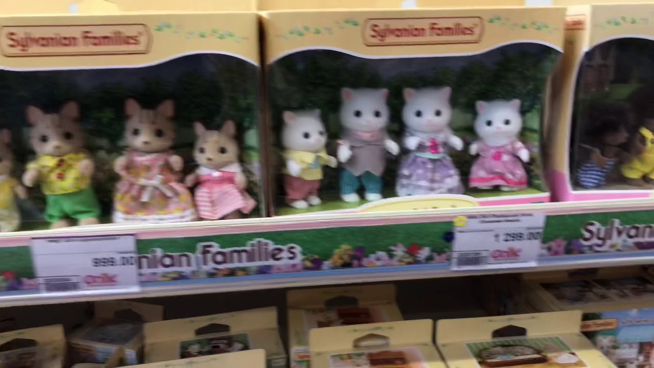 Обзор новинок Sylvanian Families в магазине!!Пркупаем наборчик для школьника Сильваниан Фэмилис