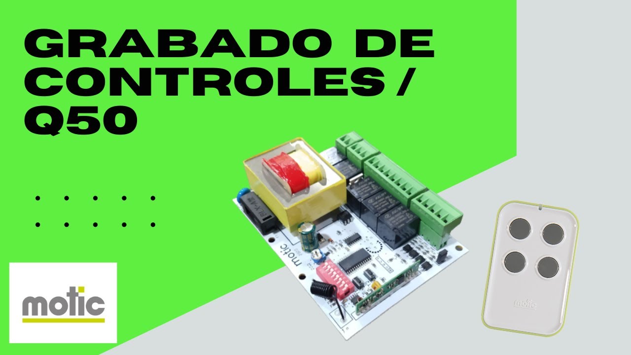 Configuración Control Remoto - Q50