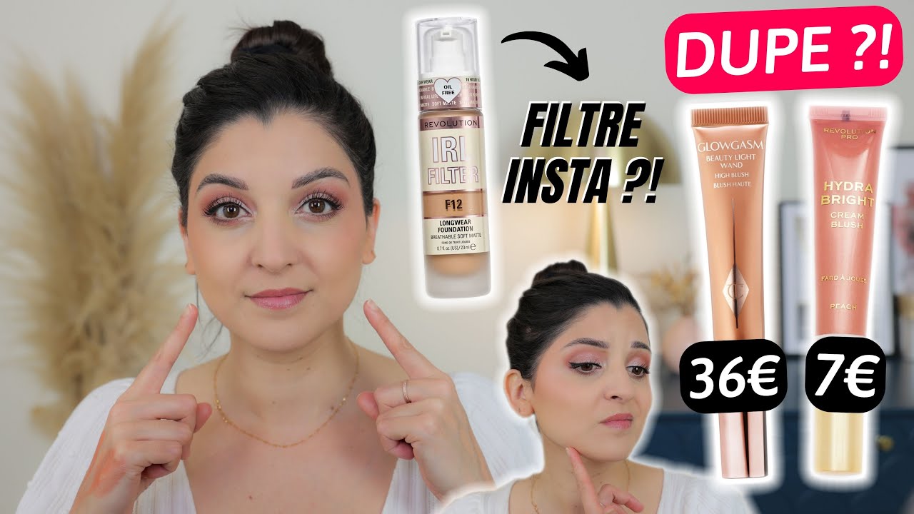 DUPE de CHARLOTTE TILBURY ? FOND DE TEINT effet FILTRE INSTAGRAM ? et PÉPITE À PETITS PRIX