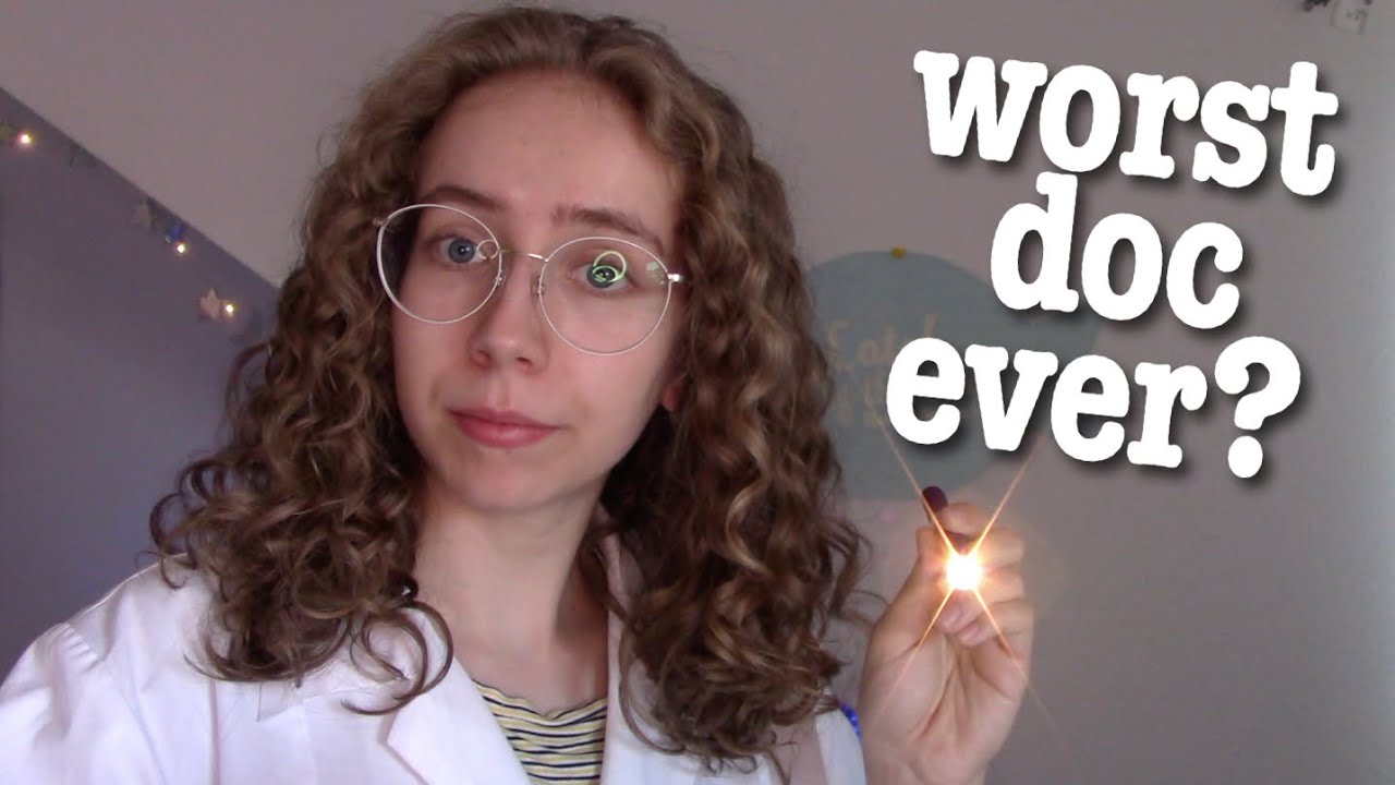 [ASMR] Suspicious Doctor treats your head injury 🩺💙 (soft-spoken to whispered, medical triggers)