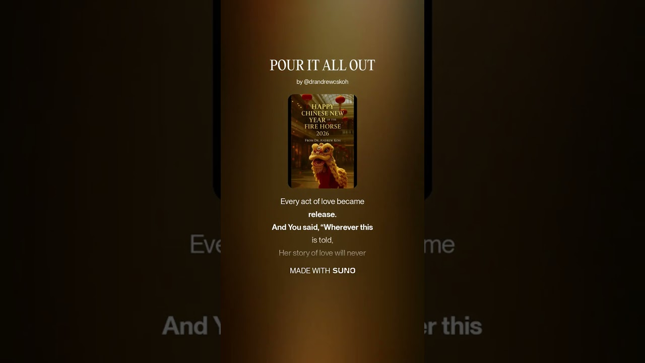POUR IT ALL OUT