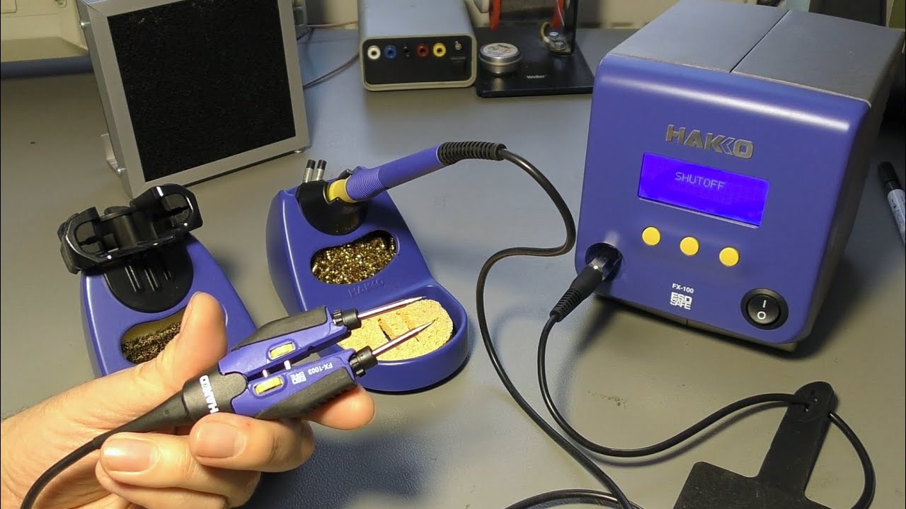 Indukční páječka Hakko FX-100, je lepší jak odporová?