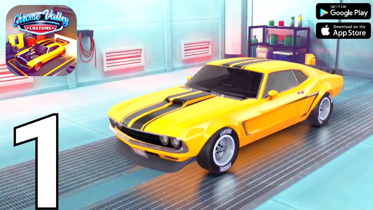 Chrome Valley Customs - Gameplay Walkthrough Part 1 - Tutorial (iOS, Android)