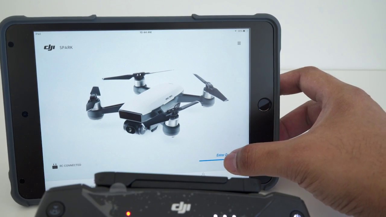 DJI Spark How To Calibrate Remote Controller