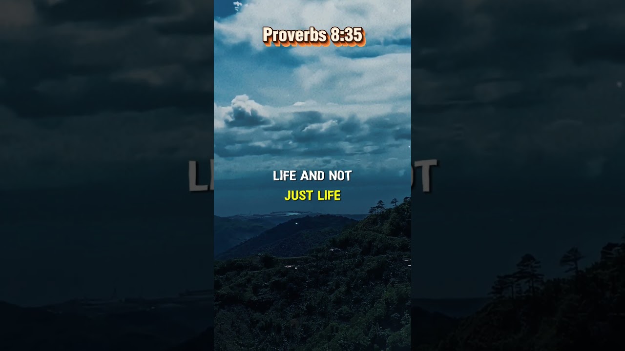 Whoever finds Me finds life and obtain favor from the Lord #bible #motivate #inspire #prayer #jesus