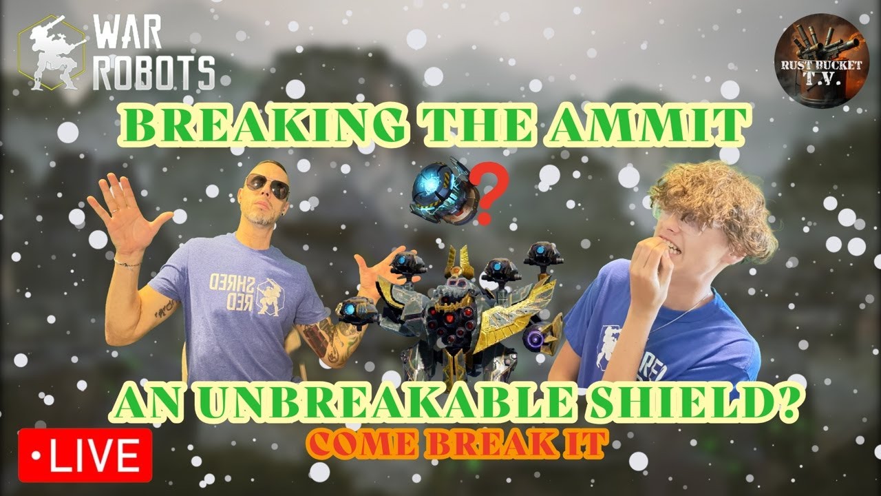 🔴Breaking the Ammit, an Unbreakable Shield? - War Robots