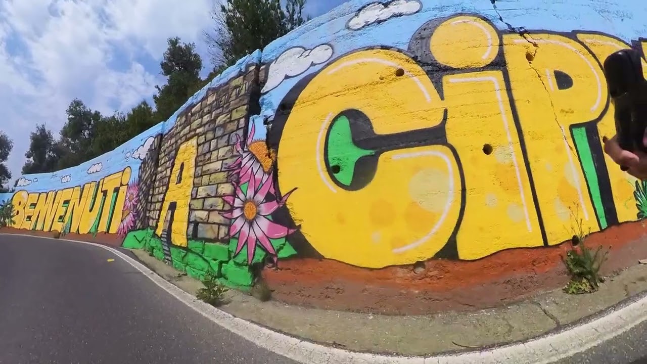 Roadbike cycle loop from Menton into Italy. San Remo, Cipressa & Poggio.