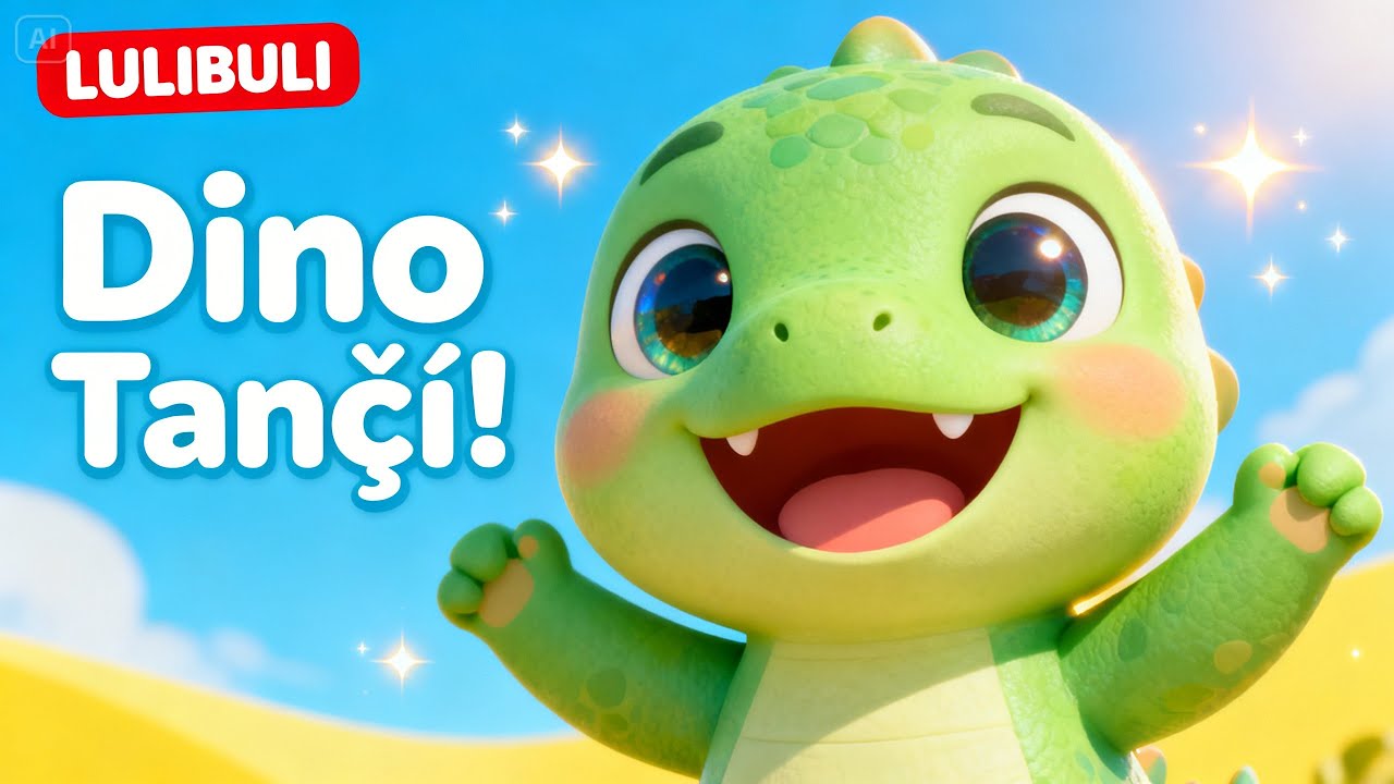 Dino Tančí! 🦖🎶 Veselá Dětská Písnička o Dinosaurech | LULIBULI