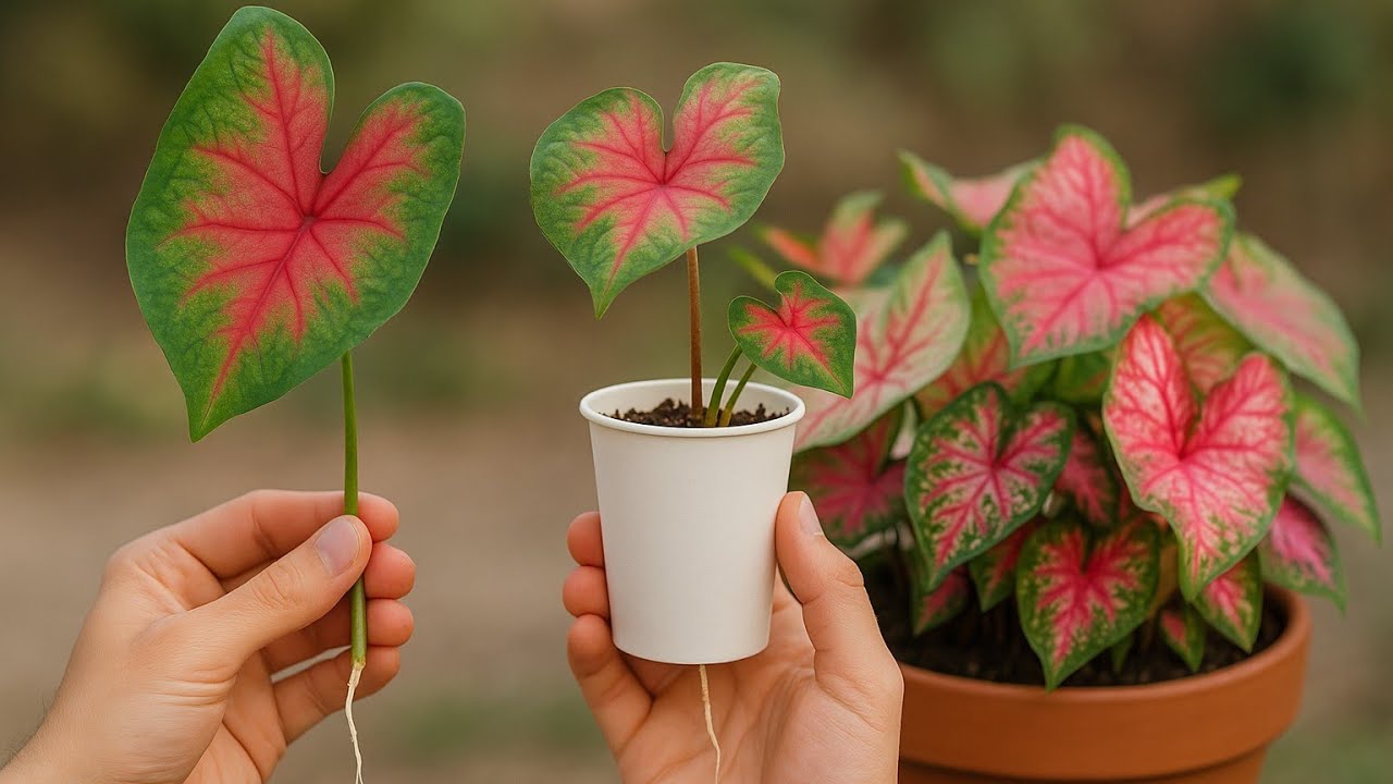 Caladium Plant Grow करने का सबसे अच्छा समय | जल्दी लगा लो |