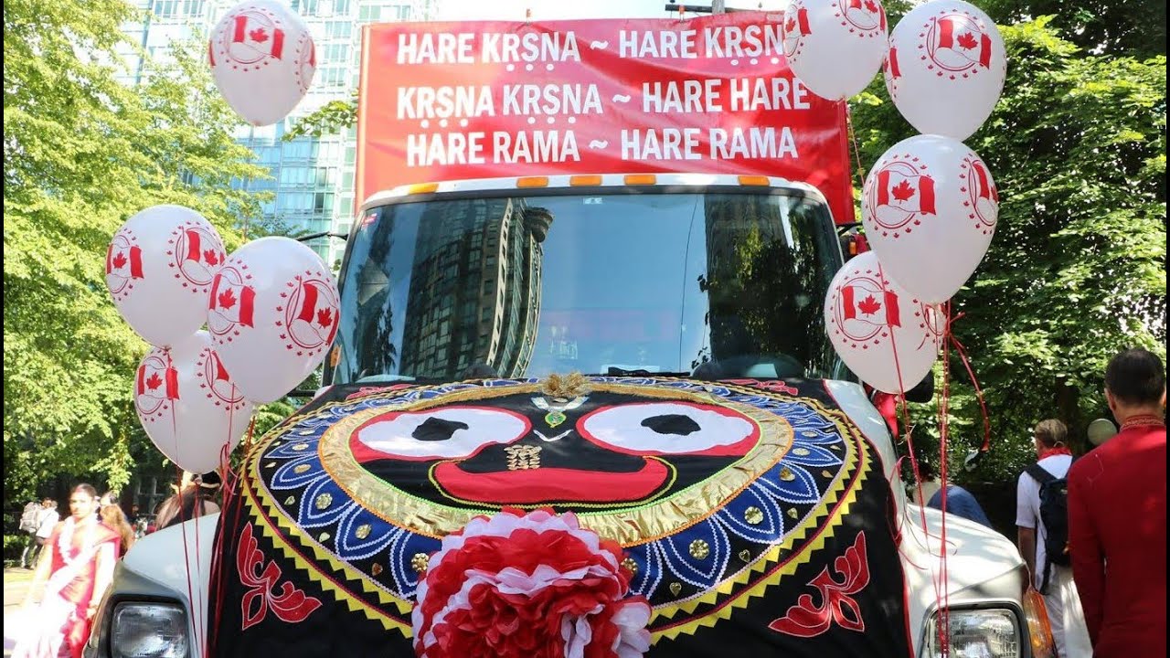 News - ISKCON Vancouver Participates on July 1st Canada Day Parade