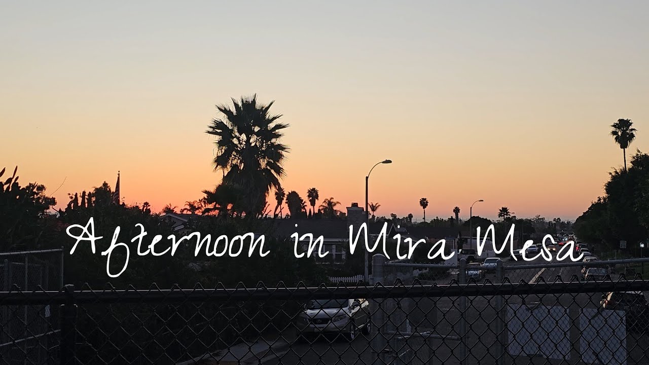 Afternoon in Mira Mesa 