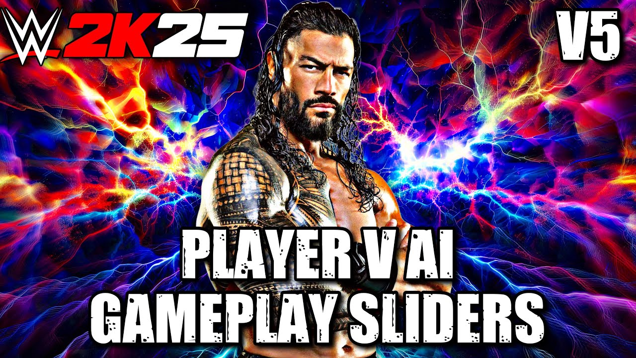 WWE 2K25 | Gameplay Sliders V5 | Player v AI 