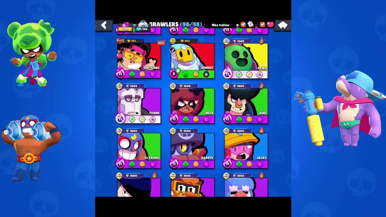 ¡Subiendo a Pierce a 1000 copas en Brawl Stars! Episodio 2 (Probando duelos, sale mal :v)