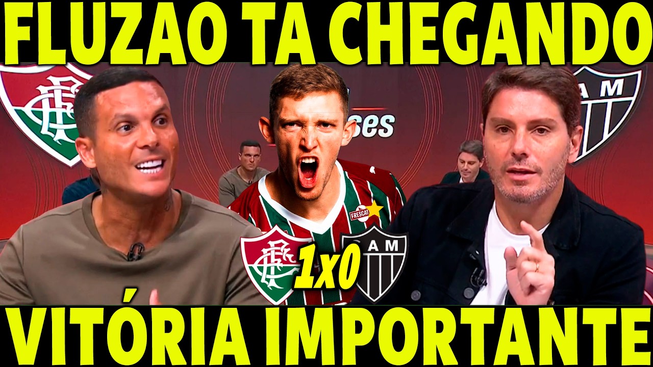 FLUZ&Atilde;O T&Aacute; CHEGANDO! VIT&Oacute;RIA IMPORTANTE! CASTILLO DECIDIU PARA O FLUMINENSE NO MARACA!