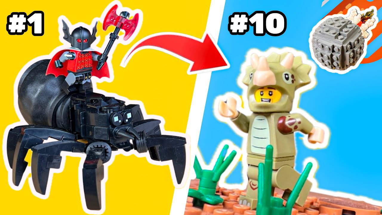Building LEGO based off MYSTERY Minifigures…