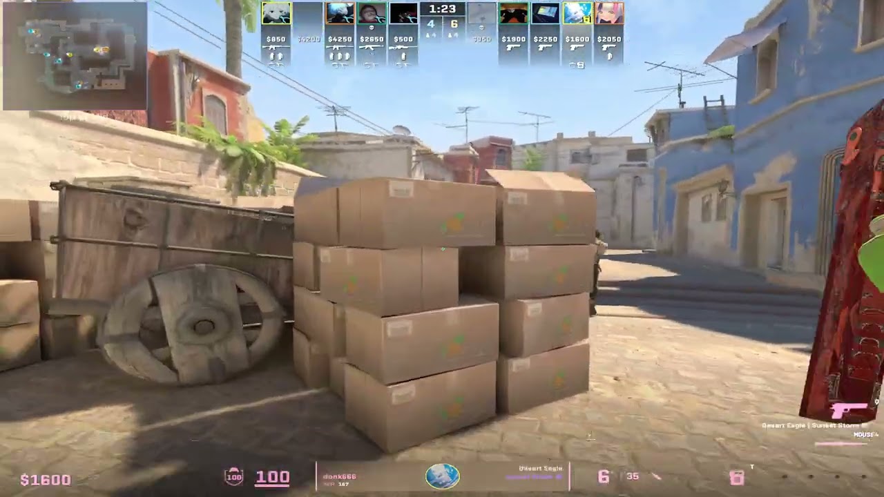 CS2 POV donk (27/10) (Mirage) | Counter-Strike 2 Faceit