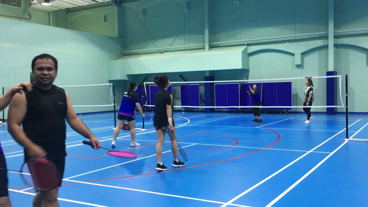 Solid Badminton Club Dubai | Tin/Icel vs Butch/Rose