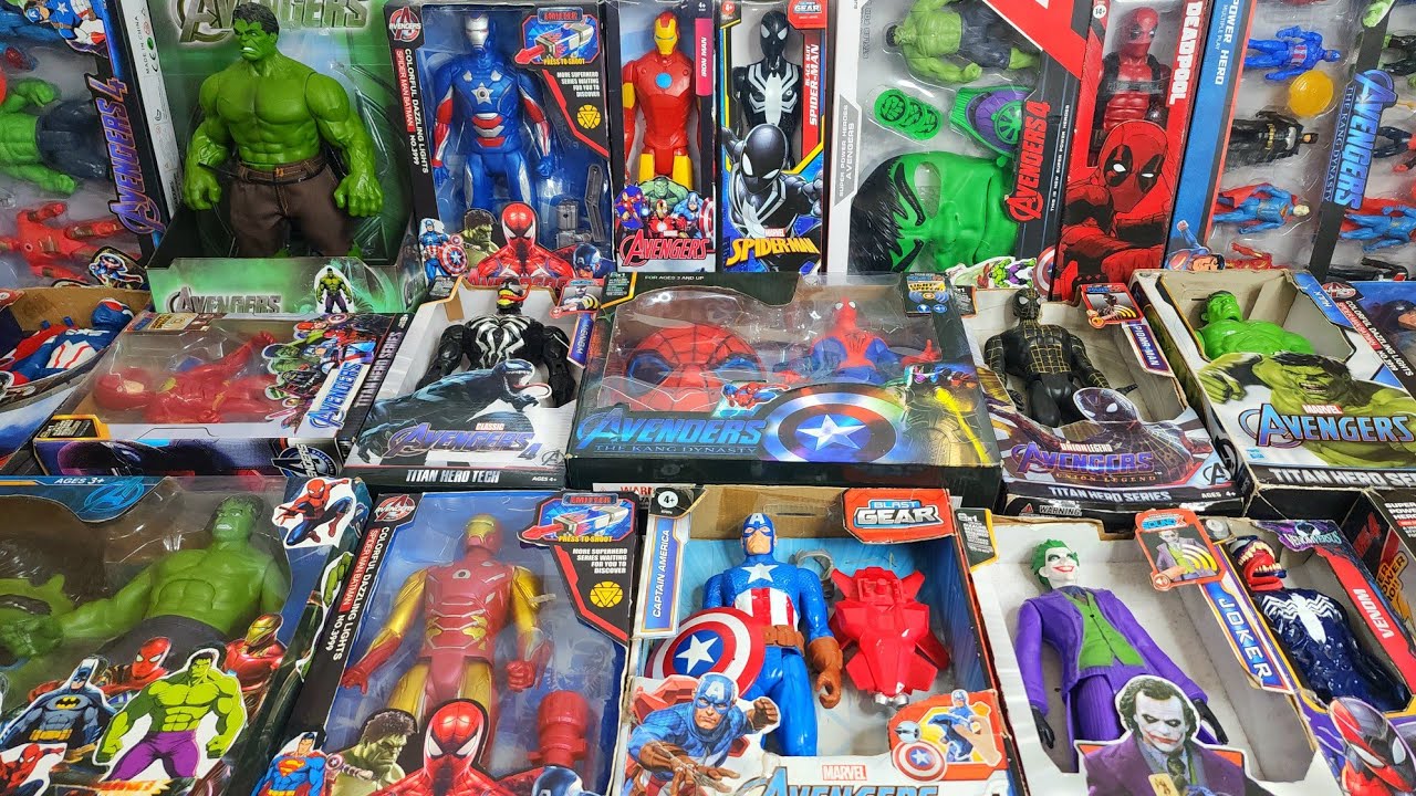 SPIDERMAN vs CAPTAIN AMERICA vs HULK AVENGERS IRONMAN,VENOM CARTOON, THANOS,BATMAN AVENGERS ASSEMBLE