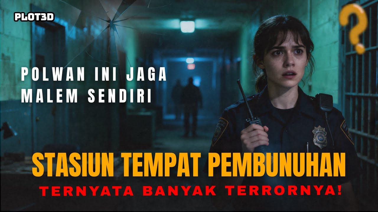 Polwan baru ini Jaga Malam Sendirian di Kantor Polisi Kosong, DAN DITEROR OLEH HANTU SETEMPAT