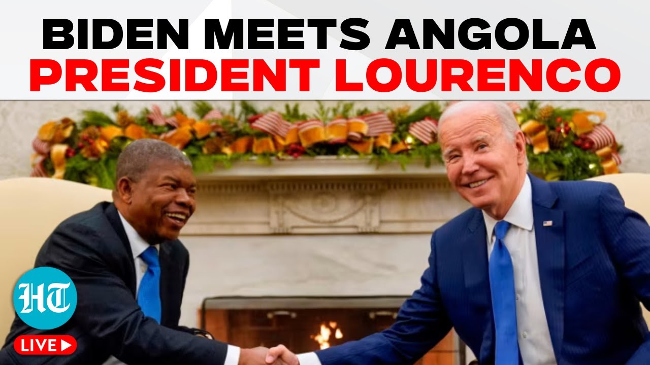 Biden In Angola LIVE | Joe Biden Meets Angola President Joao Lourenco | US News LIVE