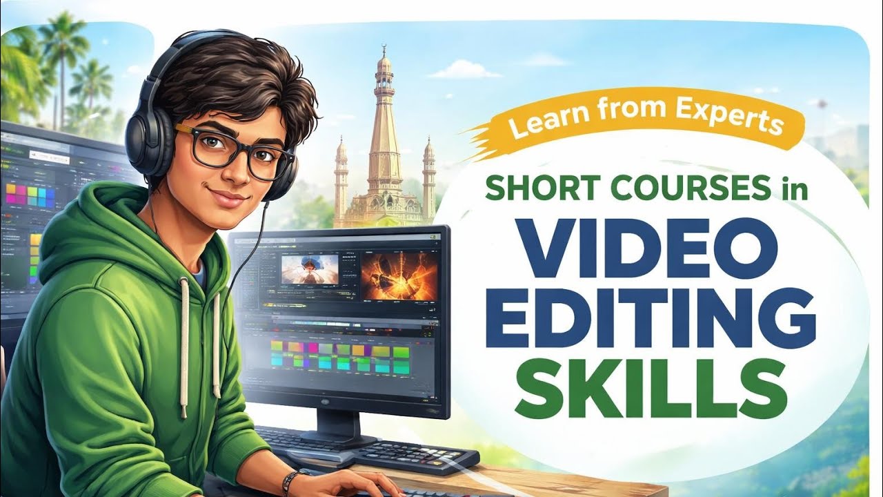 Top Short Courses in Video Editing Skills for Students in Pakistan | Creative Digital Skills