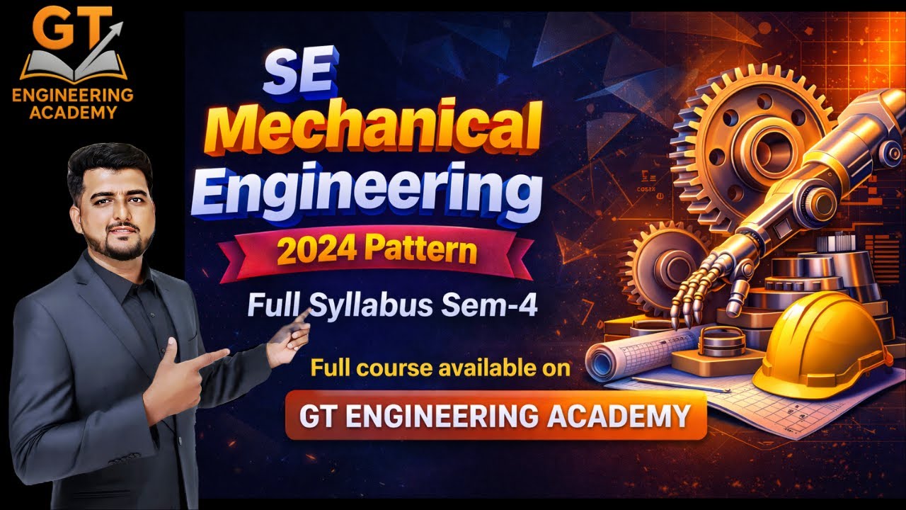 SE Mechanical Sem-4 Full Syllabus Explained | GT Engineering Academy