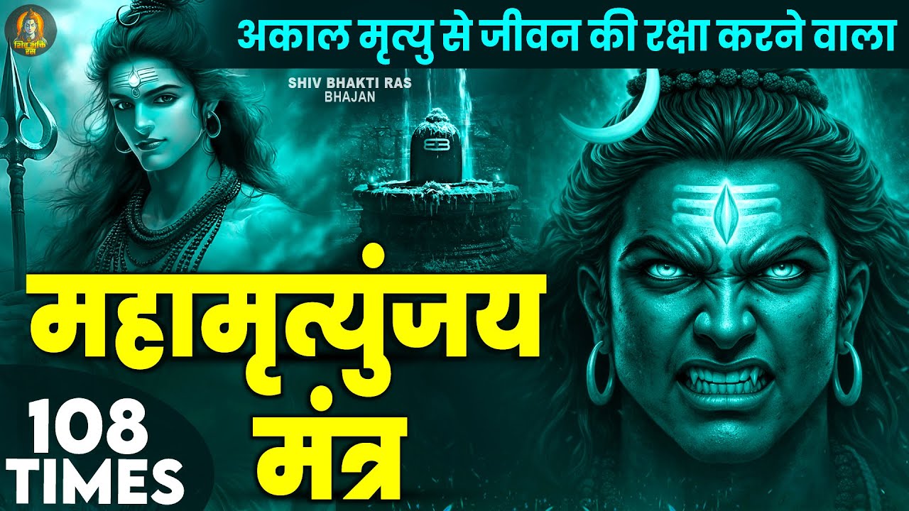 Mahamrityunjay Mantra 108 - सोमवार के दिन महामृत्युंजय मंत्र सुनने आपके प्राणों की रक्षा होती है