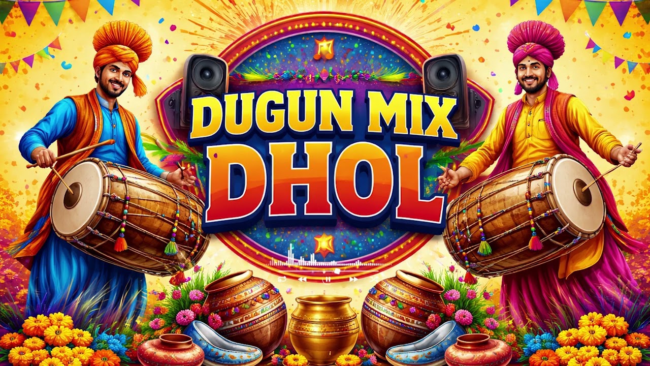 DHOL NON STOP  | Punjabi Bhangra Dugun Mix Dhol | Punjabi Latest Dhol Bhangra Beat | By Shyam Verma
