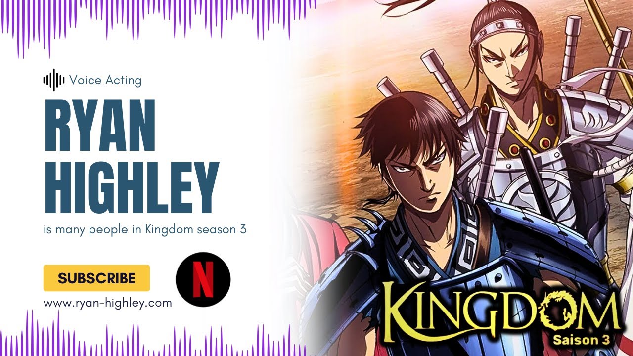 Ryan Highley is many Voices in KINGDOM S03