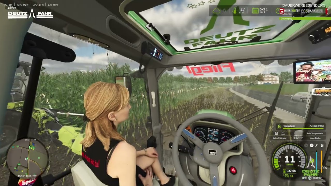 Michlhof DeutzKingMichl im LS25 | ➧ Testfahrt: Der Claas Jaguar frisst Mais & die Silos spinnen!