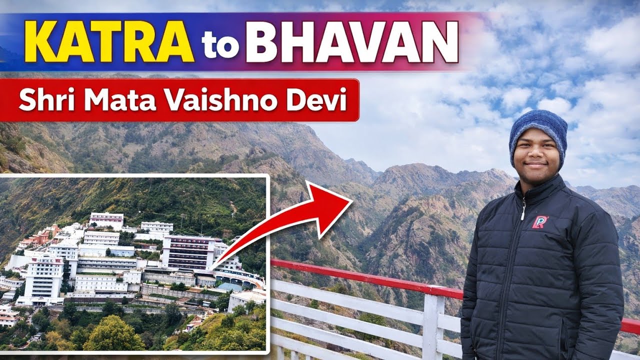 Katra Se Bhawan Tak | Maa Vaishno Devi Ki Padyatra 🙏 Part 1#travelvlog 
