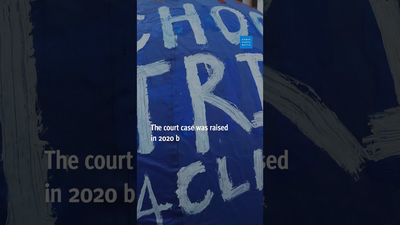 A group of young people successfully sued the South Korean government over climate change