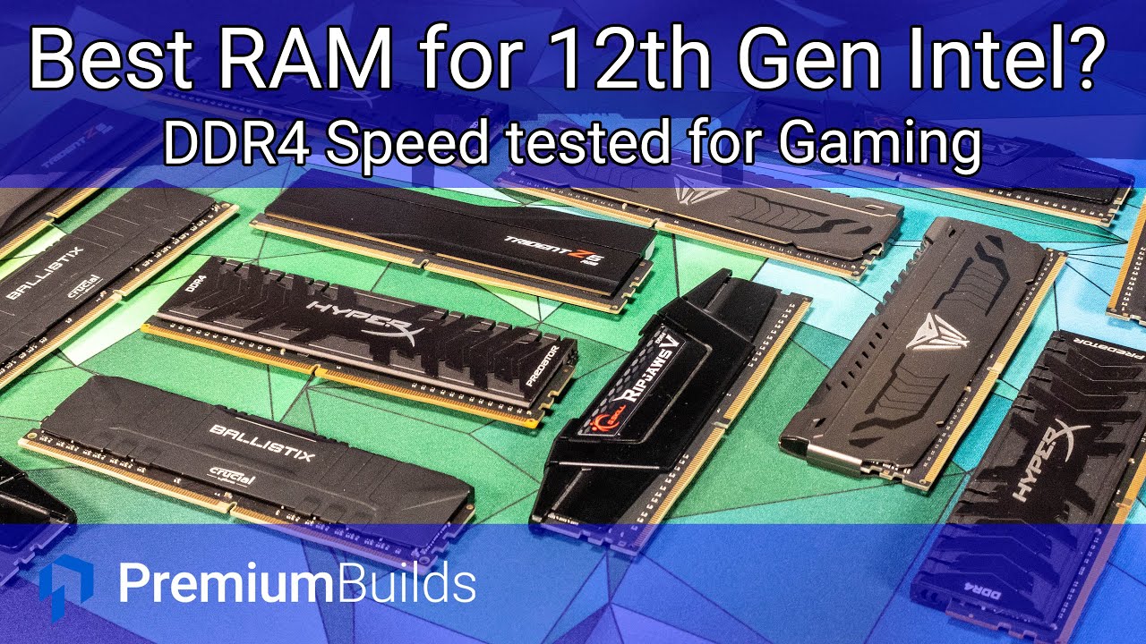 Best memory for the i5-12400 and i7-12700K: DDR4 RAM Tested!